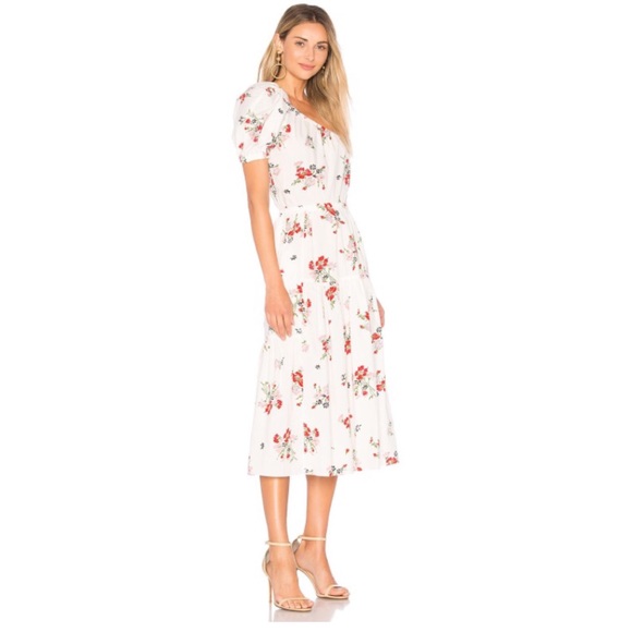 Rebecca Taylor Marguerite Floral Poplin Dress - Picture 3 of 8